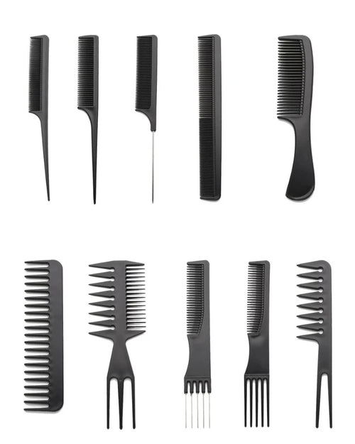 10 Piece Professional Styling Comb Set