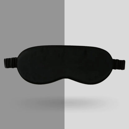 Luxury Mulberry Silk Sleep Mask Black