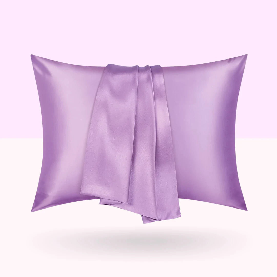 Luxury Mulberry Silk Pillowcase Lavender, Standard