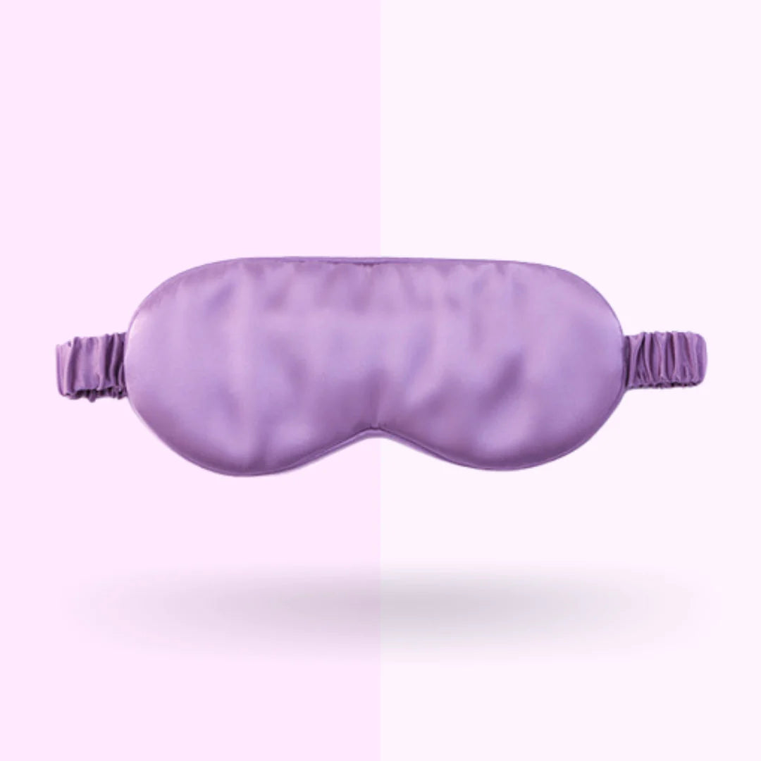 Luxury Mulberry Silk Sleep Mask Lavender